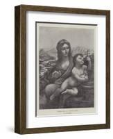 Virgin and Child-Leonardo da Vinci-Framed Giclee Print