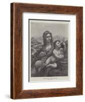 Virgin and Child-Leonardo da Vinci-Framed Giclee Print