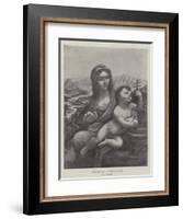 Virgin and Child-Leonardo da Vinci-Framed Giclee Print