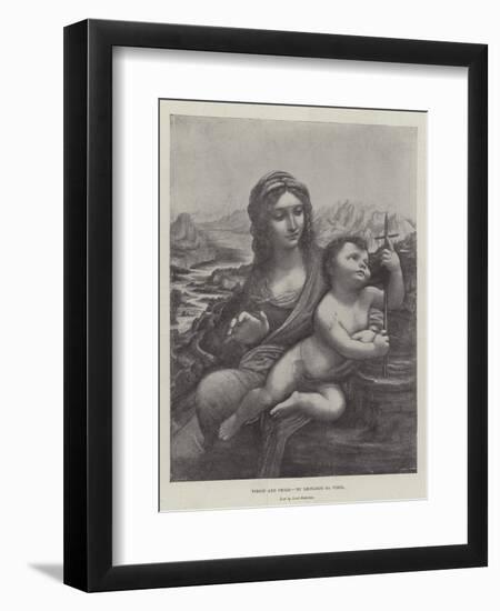 Virgin and Child-Leonardo da Vinci-Framed Giclee Print