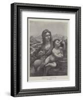 Virgin and Child-Leonardo da Vinci-Framed Giclee Print