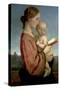 Virgin and Child-William Dyce-Stretched Canvas