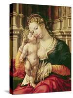 Virgin and Child-Jan Gossaert-Stretched Canvas