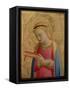 Virgin Annunciate, 1450-55 (Gold Leaf and Tempera on Wood Panel) (See also 139311)-Fra Angelico-Framed Stretched Canvas