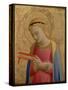 Virgin Annunciate, 1450-55 (Gold Leaf and Tempera on Wood Panel) (See also 139311)-Fra Angelico-Stretched Canvas