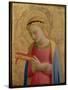 Virgin Annunciate, 1450-55 (Gold Leaf and Tempera on Wood Panel) (See also 139311)-Fra Angelico-Stretched Canvas