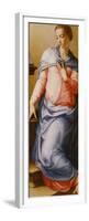 Virgin Annunciate, 1540-1545-Agnolo Bronzino-Framed Premium Giclee Print