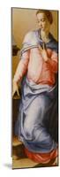 Virgin Annunciate, 1540-1545-Agnolo Bronzino-Mounted Premium Giclee Print