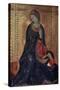 Virgin Annunciate, C1340-C1344-Simone Martini-Stretched Canvas