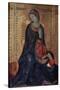 Virgin Annunciate, C1340-C1344-Simone Martini-Stretched Canvas