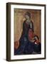 Virgin Annunciate, C1340-C1344-Simone Martini-Framed Giclee Print