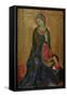 Virgin Annunciate, Right Hand Panel of Diptych, 1340-44-Simone Martini-Framed Stretched Canvas