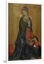 Virgin Annunciate, Right Hand Panel of Diptych, 1340-44-Simone Martini-Framed Giclee Print