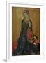 Virgin Annunciate, Right Hand Panel of Diptych, 1340-44-Simone Martini-Framed Giclee Print