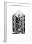 Virgin Enthroned with Angels, 1290-1295-Apontenier-Framed Giclee Print