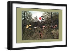 Virgin Forest-Henri Rousseau-Framed Art Print