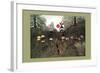 Virgin Forest-Henri Rousseau-Framed Art Print