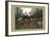 Virgin Forest-Henri Rousseau-Framed Art Print