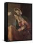 Virgin from the Annunciation to the Virgin, 1560-85-Jacopo Robusti Tintoretto-Framed Stretched Canvas