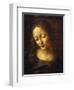 Virgin, from the Virgin of the Rocks, 1483-86, Detail-Leonardo da Vinci-Framed Giclee Print