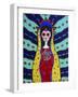 Virgin Guadalupe Dia De Los Muertos-Prisarts-Framed Giclee Print