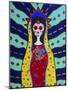 Virgin Guadalupe Dia De Los Muertos-Prisarts-Mounted Giclee Print