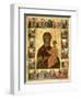 Virgin Hodegetria Icon of Smolensk, c.1450-null-Framed Giclee Print