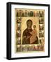 Virgin Hodegetria Icon of Smolensk, c.1450-null-Framed Giclee Print