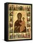 Virgin Hodegetria Icon of Smolensk, c.1450-null-Framed Stretched Canvas