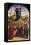Virgin in Glory with Eight Saints-Giovanni Bellini-Framed Stretched Canvas