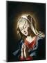 Virgin in Prayer-Giovanni Battista Salvi da Sassoferrato-Mounted Giclee Print