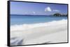 Virgin Island Beach Scenic-George Oze-Framed Stretched Canvas