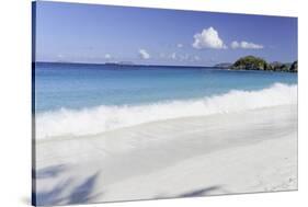 Virgin Island Beach Scenic-George Oze-Stretched Canvas