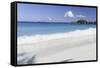 Virgin Island Beach Scenic-George Oze-Framed Stretched Canvas