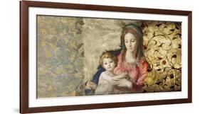 Virgin Mary (After Bronzino)-Simon Roux-Framed Art Print