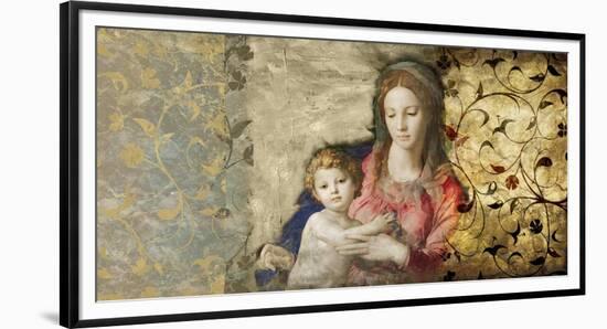 Virgin Mary (After Bronzino)-Simon Roux-Framed Art Print