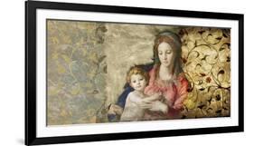 Virgin Mary (After Bronzino)-Simon Roux-Framed Art Print