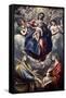 Virgin Mary and Child with St. Agnes and St. Martina, 1597-159-El Greco-Framed Stretched Canvas