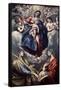 Virgin Mary and Child with St. Agnes and St. Martina, 1597-159-El Greco-Framed Stretched Canvas