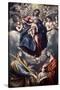 Virgin Mary and Child with St. Agnes and St. Martina, 1597-159-El Greco-Stretched Canvas