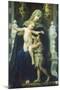 Virgin Mary and Jesus-William Adolphe Bouguereau-Mounted Art Print