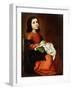 Virgin Mary as a Child-Francisco de Zurbaran-Framed Giclee Print