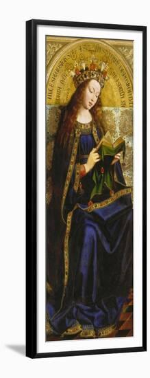 Virgin Mary. Copy after Van Eyck (Ghent Altarpiece)-Michiel Coxcie-Framed Giclee Print