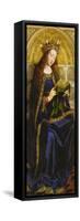 Virgin Mary. Copy after Van Eyck (Ghent Altarpiece)-Michiel Coxcie-Framed Stretched Canvas