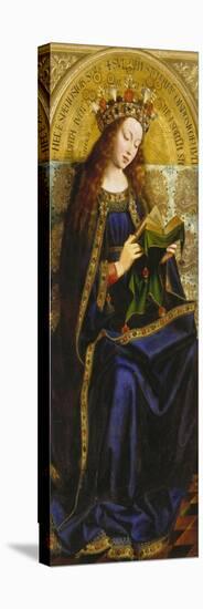 Virgin Mary. Copy after Van Eyck (Ghent Altarpiece)-Michiel Coxcie-Stretched Canvas