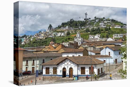 Virgin Mary De Quito Statue, El Panecillo Hill, Quito, Pichincha Province, Ecuador, South America-Gabrielle and Michael Therin-Weise-Stretched Canvas