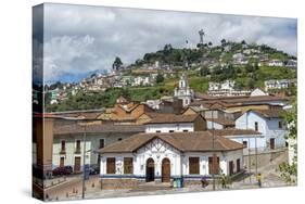 Virgin Mary De Quito Statue, El Panecillo Hill, Quito, Pichincha Province, Ecuador, South America-Gabrielle and Michael Therin-Weise-Stretched Canvas