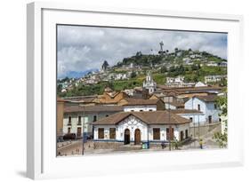 Virgin Mary De Quito Statue, El Panecillo Hill, Quito, Pichincha Province, Ecuador, South America-Gabrielle and Michael Therin-Weise-Framed Photographic Print