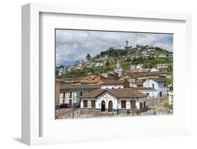 Virgin Mary De Quito Statue, El Panecillo Hill, Quito, Pichincha Province, Ecuador, South America-Gabrielle and Michael Therin-Weise-Framed Photographic Print