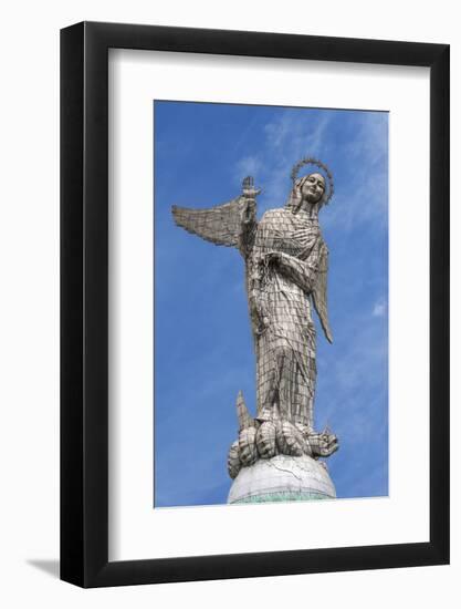 Virgin Mary De Quito Statue, El Panecillo Hill, Quito, Pichincha Province, Ecuador, South America-Gabrielle and Michael Therin-Weise-Framed Photographic Print